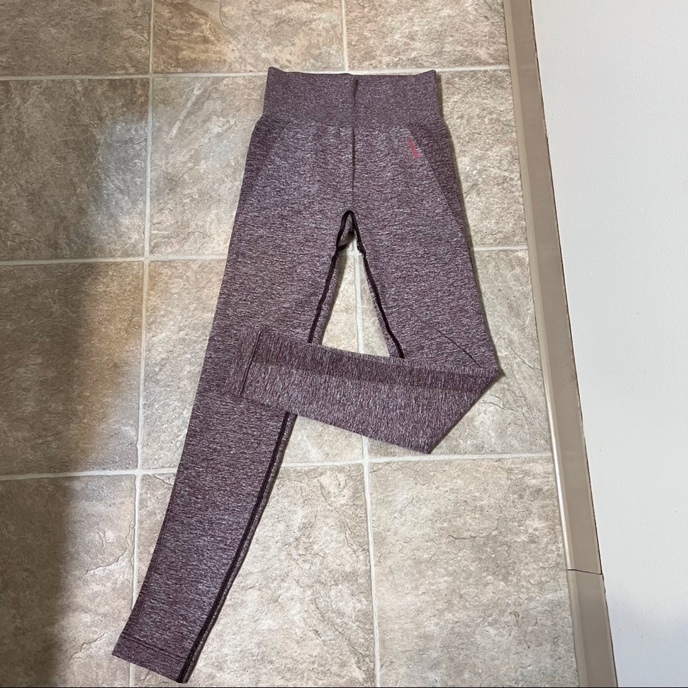 Gymshark Flex High Waisted Leggings Berry/Rose Purple Gym Workout Contour Size S